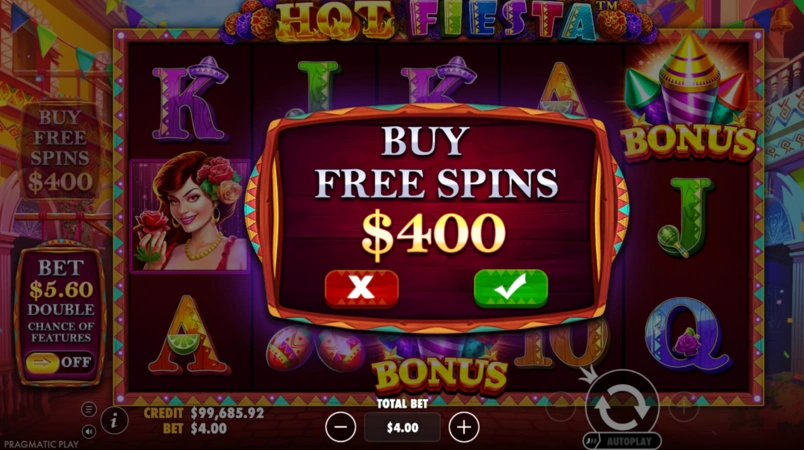 Hot Fiesta Slot Compra de Característica