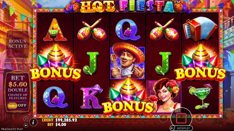 Hot Fiesta Slot Scatters